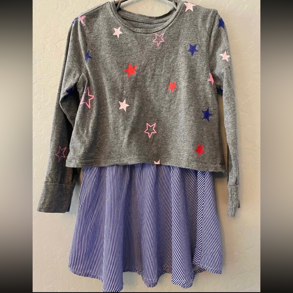 Rockets of awesome star print dress size 4